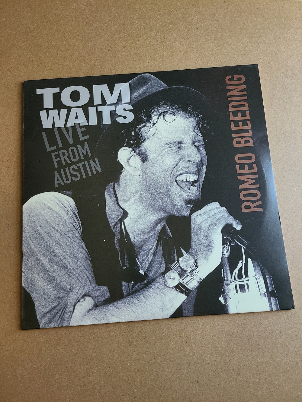 Tom Waits "Romeo Bleeding" Live From Austin Vinyl Record